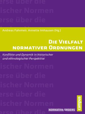 cover image of Die Vielfalt normativer Ordnungen